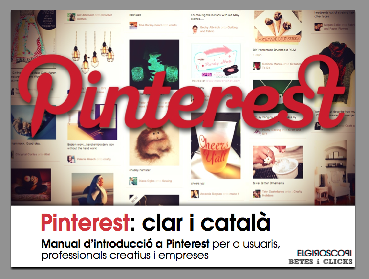Pinterest: clar i català – manual per a usuaris, professionals creatius i empreses