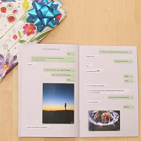 Tiny Books: crea un llibre amb les teves converses de Whatsapp